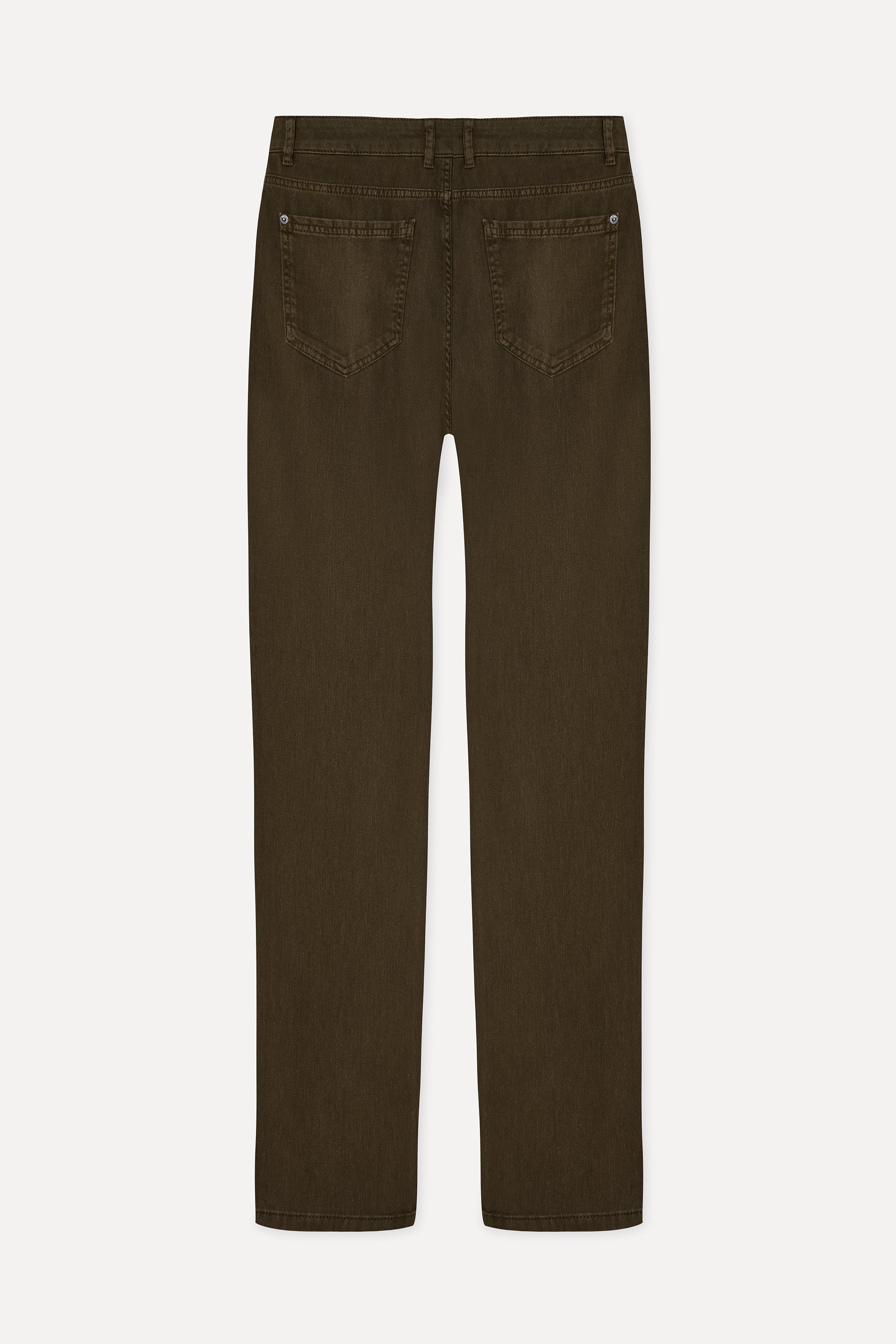Erkek Kahverengi Slim fit Pantolon