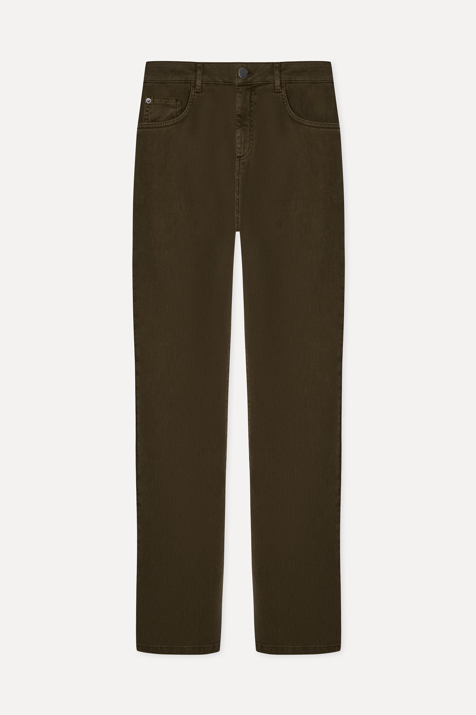 Erkek Kahverengi Slim fit Pantolon