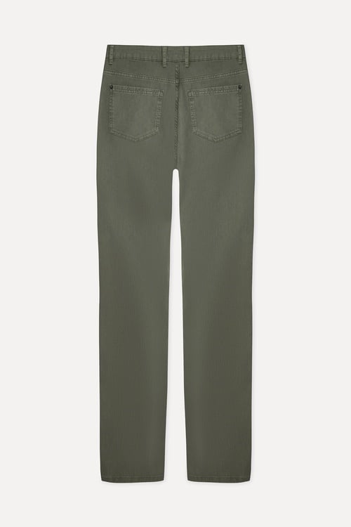 Erkek Haki Slim Fit Pantolon