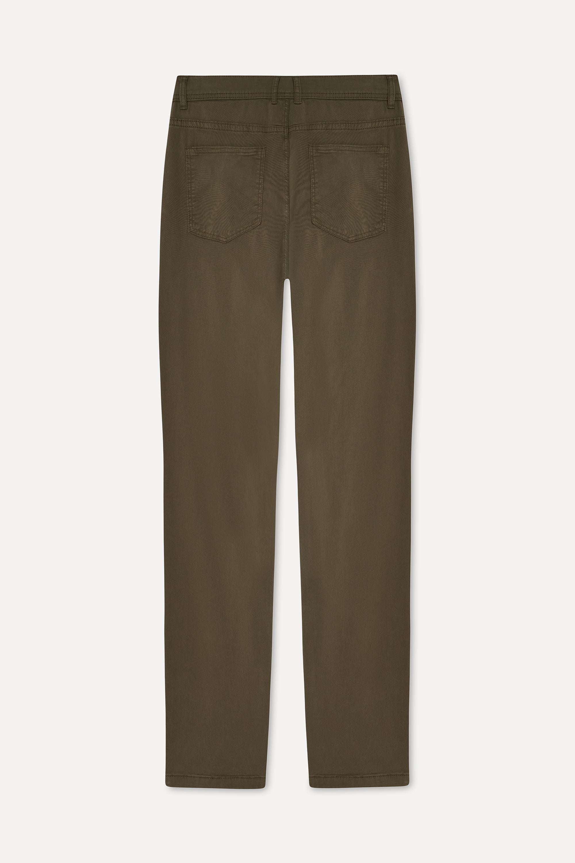 Erkek Kahverengi Slim Straight Fit Pantolon