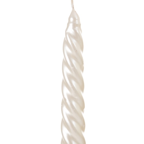  2Lİ BURGULU ŞAMDAN MUM SEDEF 18CM