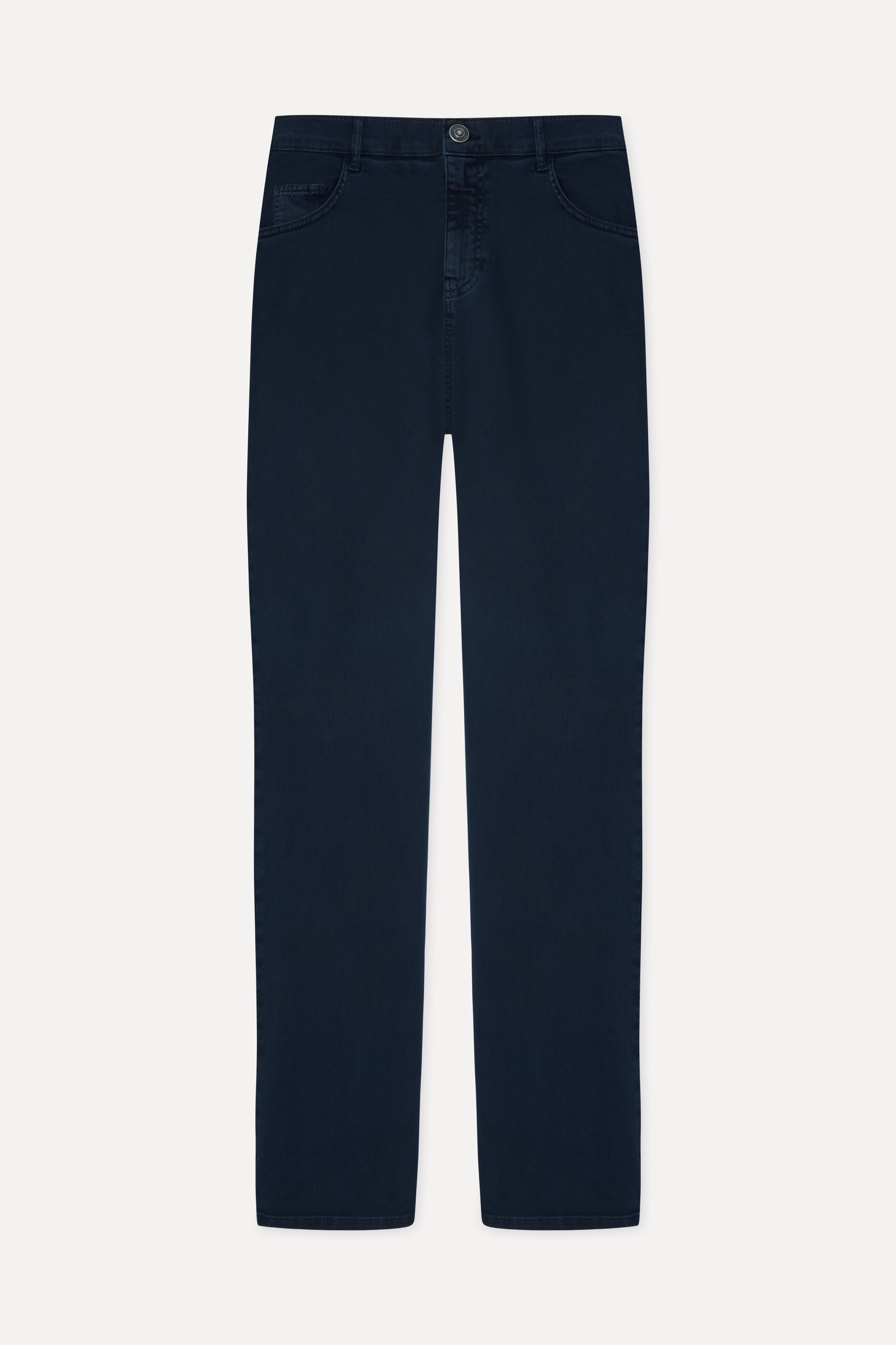 Erkek Lacivert Straight Fit Pantolon