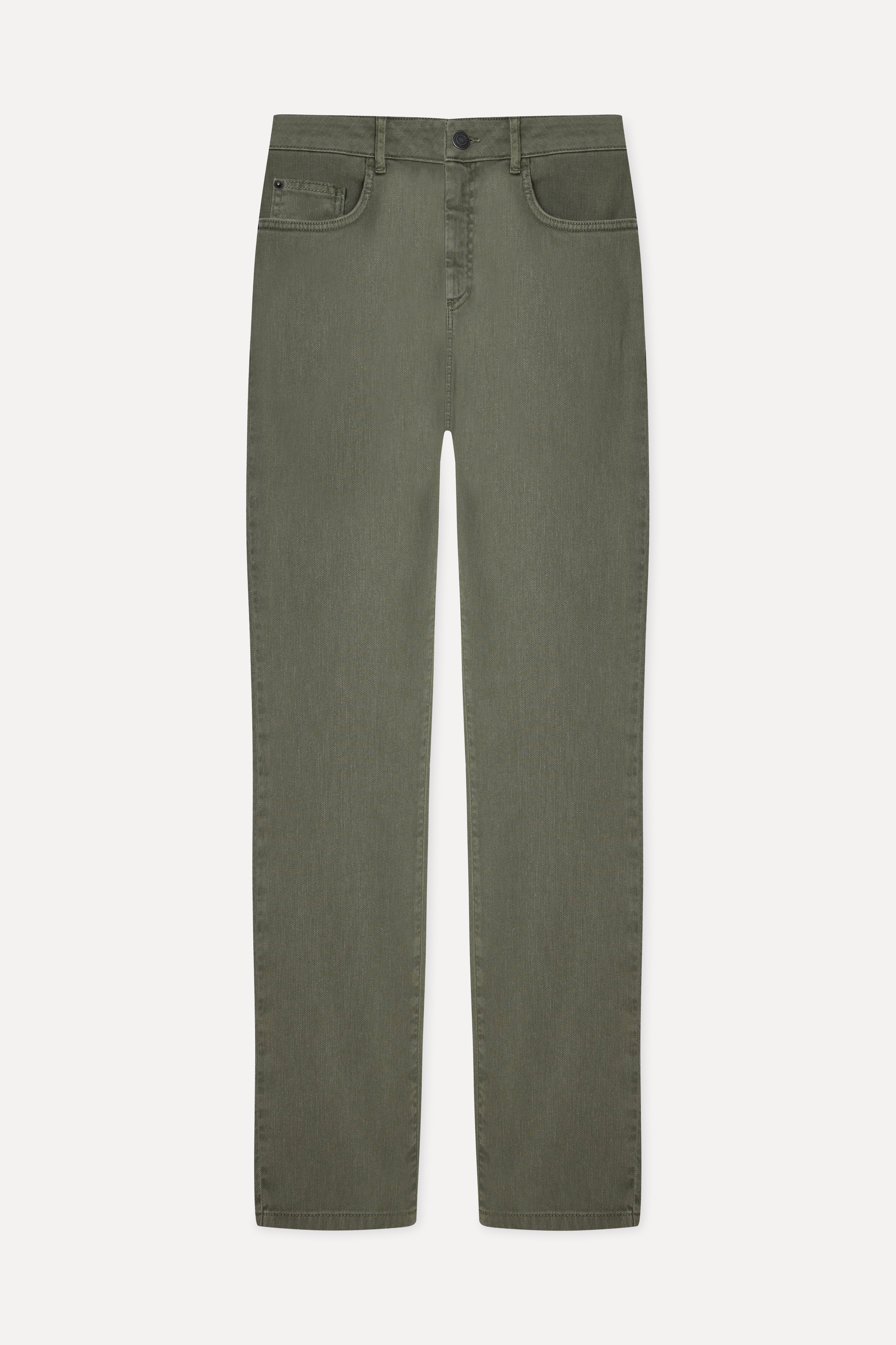 Erkek Haki Slim Fit Pantolon