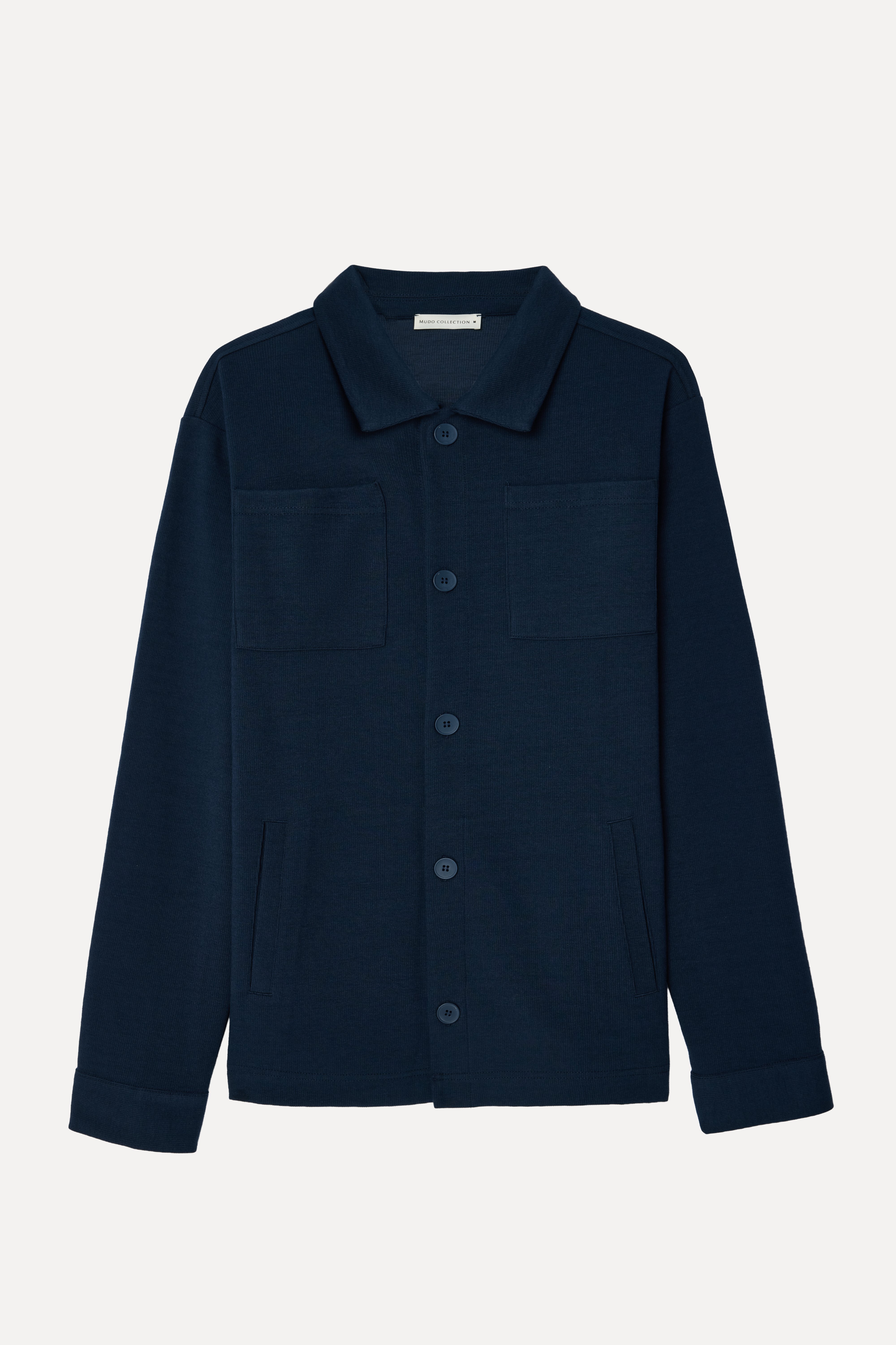 Erkek Lacivert Çift Cepli Regular Fit Ceket