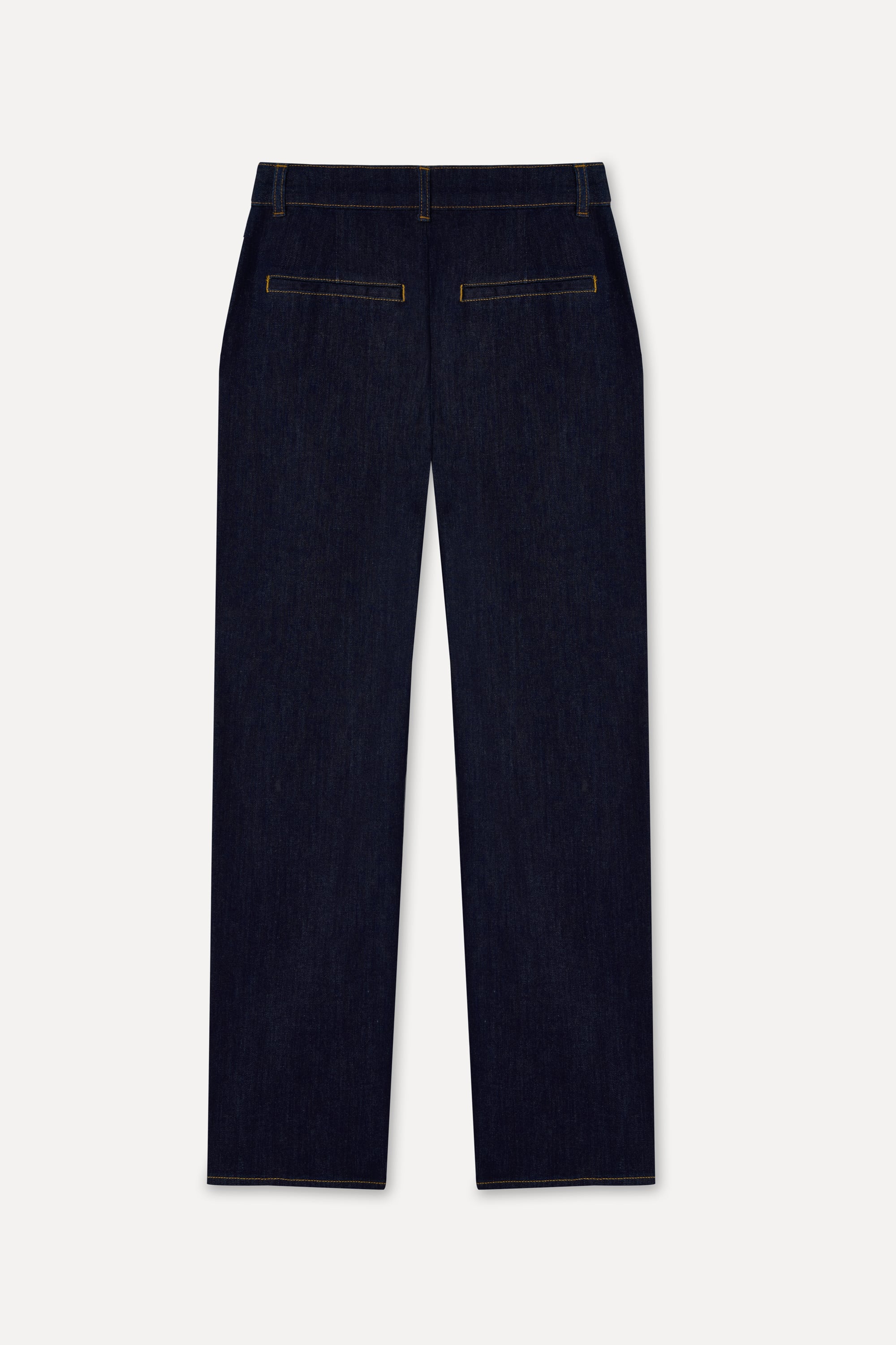 Kadın İndigo Straight Fit Jean Pantolon