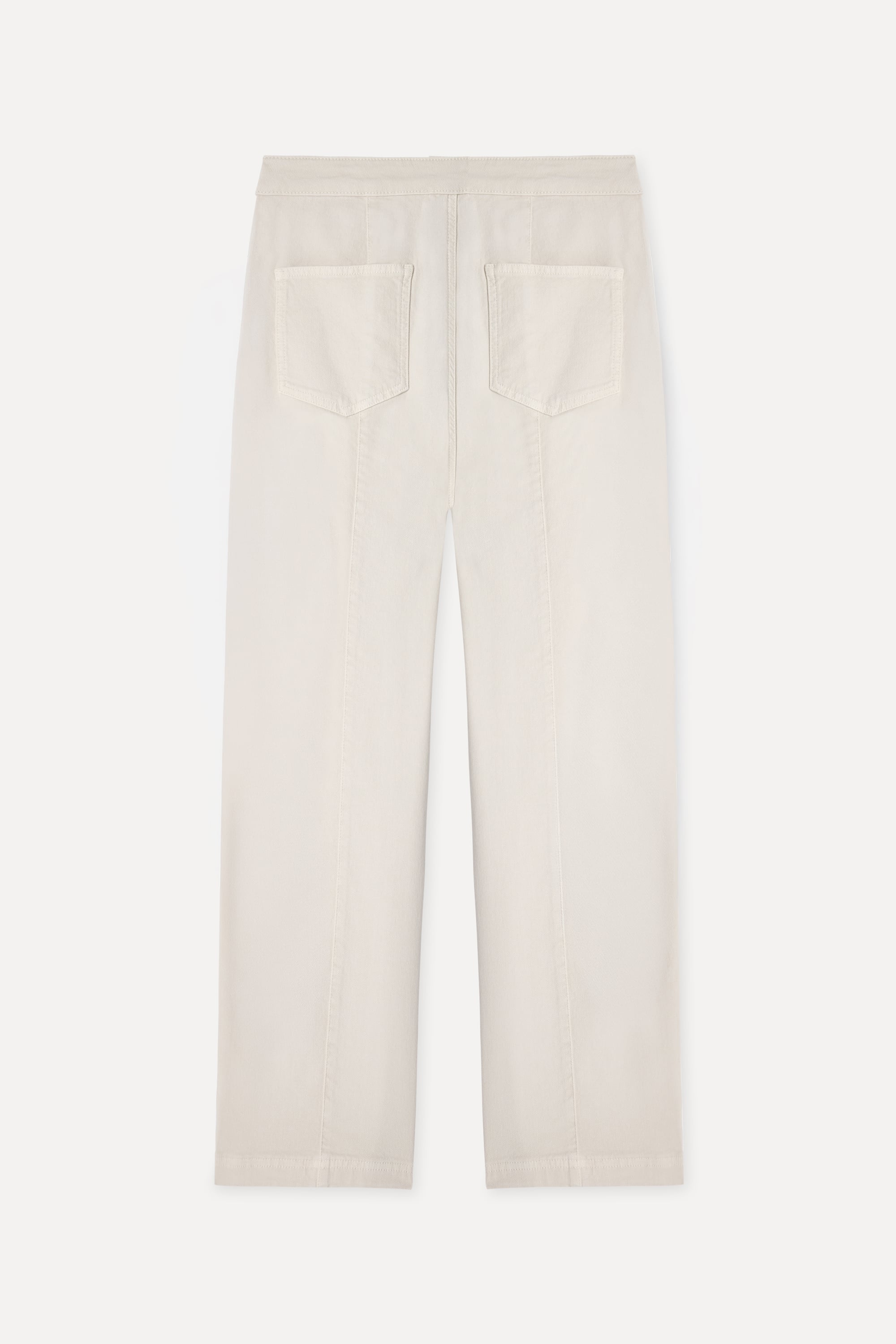Kadın Ekru Culotte Fit Pantolon