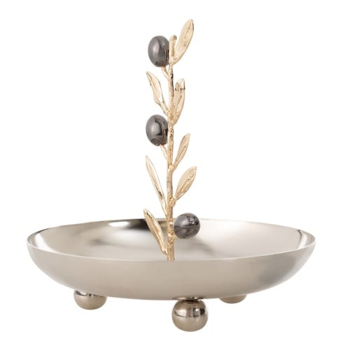 OLIVE TEKLİ DEKORATİF SUNUMLUK  16x17 CM