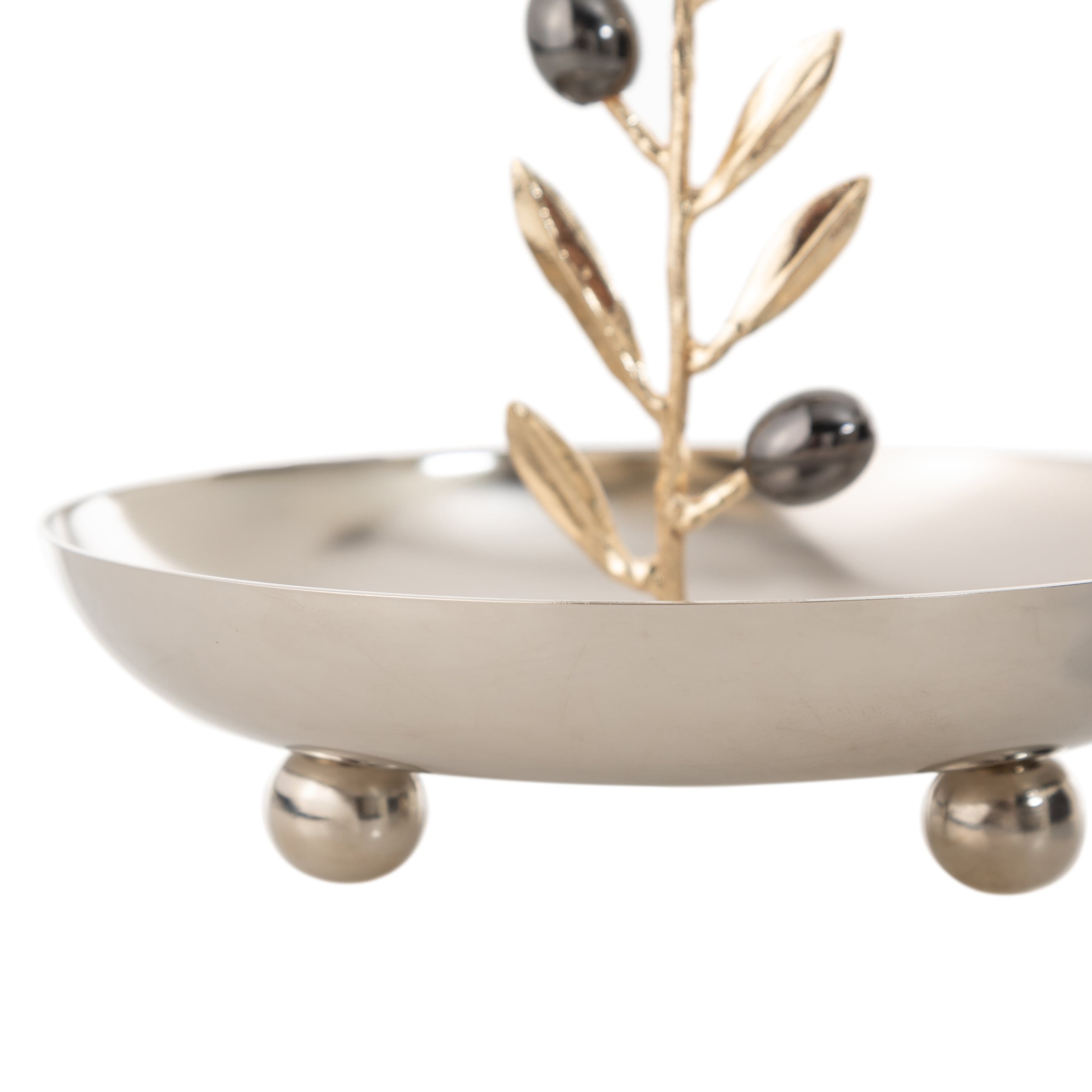 OLIVE TEKLİ DEKORATİF SUNUMLUK  16x17 CM