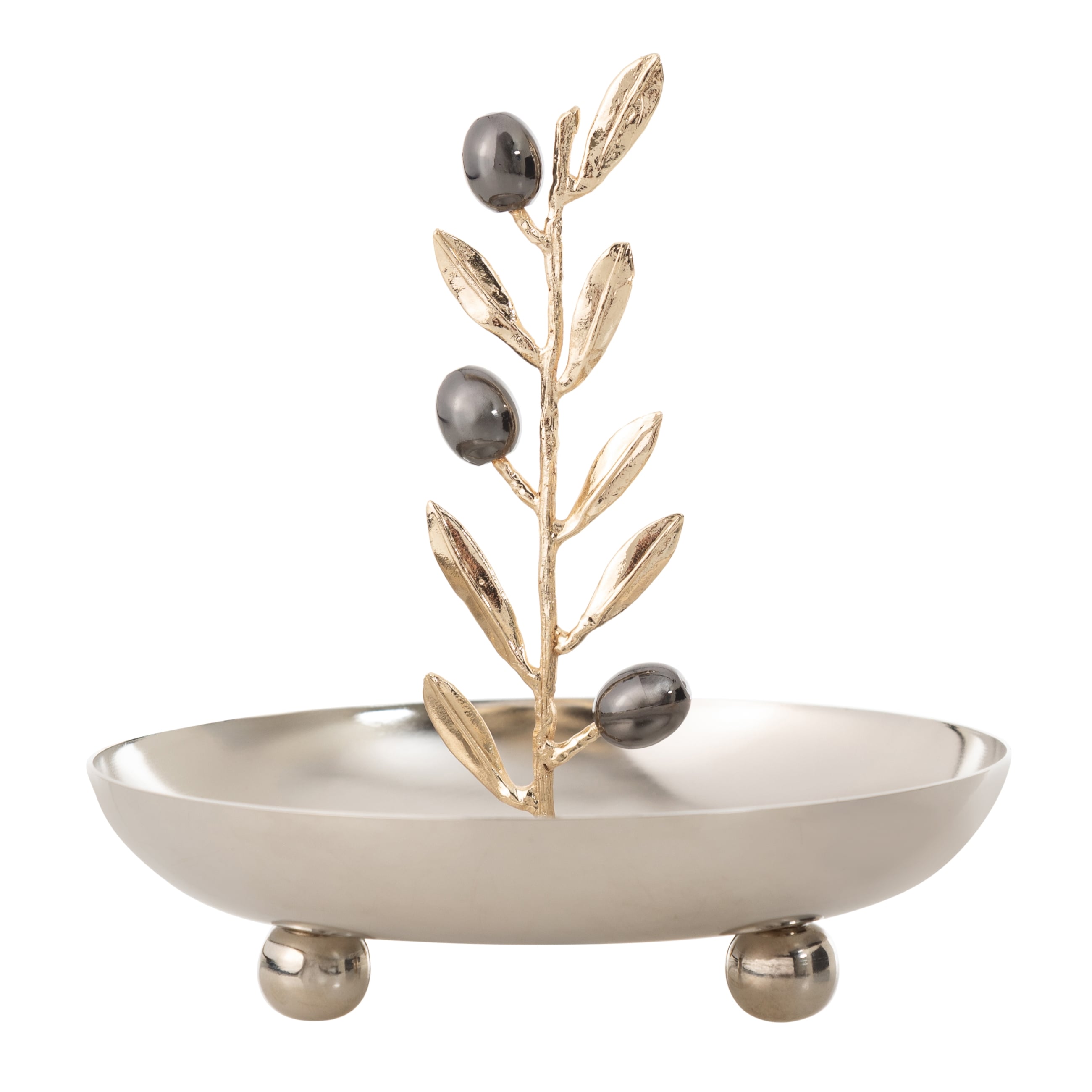 OLIVE TEKLİ DEKORATİF SUNUMLUK  16x17 CM