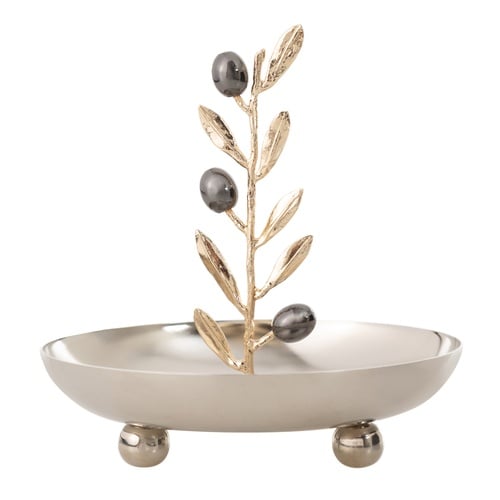 OLIVE TEKLİ DEKORATİF SUNUMLUK  16x17 CM