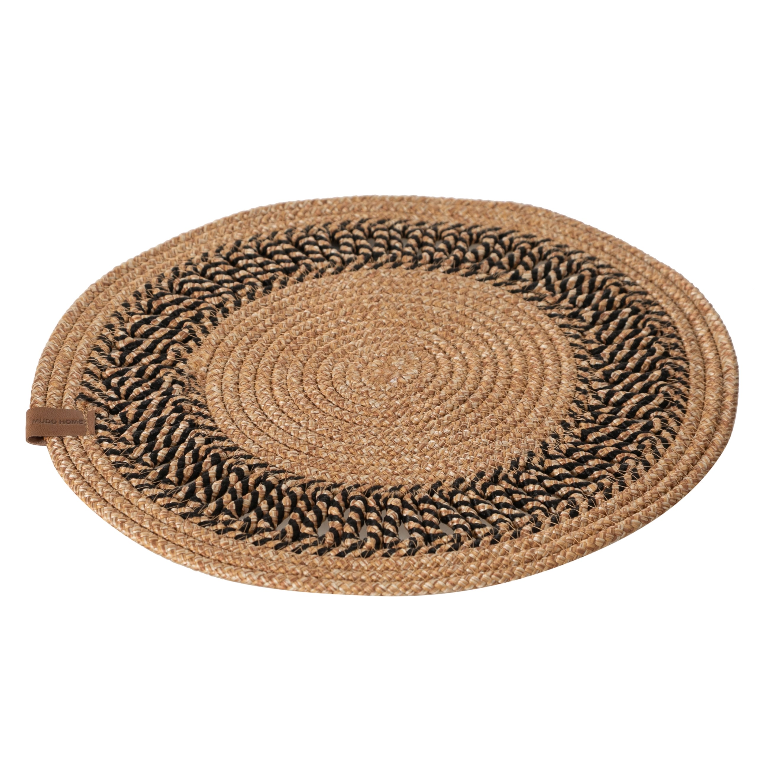 AMERİKAN SERVİSİ SİYAH KENAR DESENLİ 35 CM