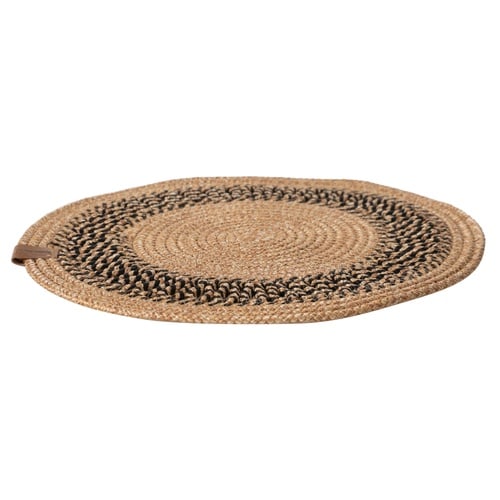 AMERİKAN SERVİSİ SİYAH KENAR DESENLİ 35 CM