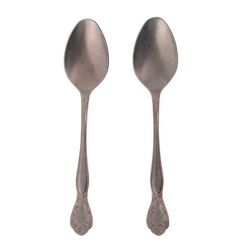 ANTIQUE STEEL GOLD YEMEK KAŞIĞI 2 Lİ SET
