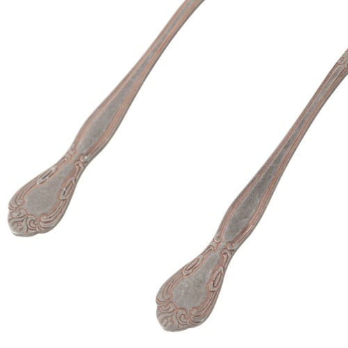 ANTIQUE STEEL GOLD YEMEK KAŞIĞI 2 Lİ SET