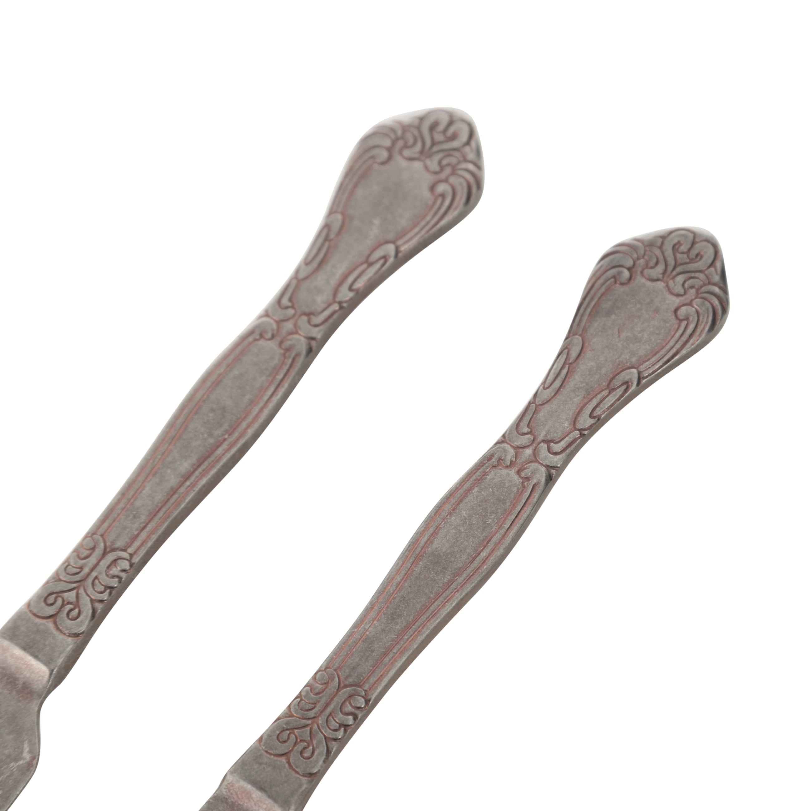 ANTIQUE STEEL GOLD YEMEK BIÇAĞI 2 Lİ SET