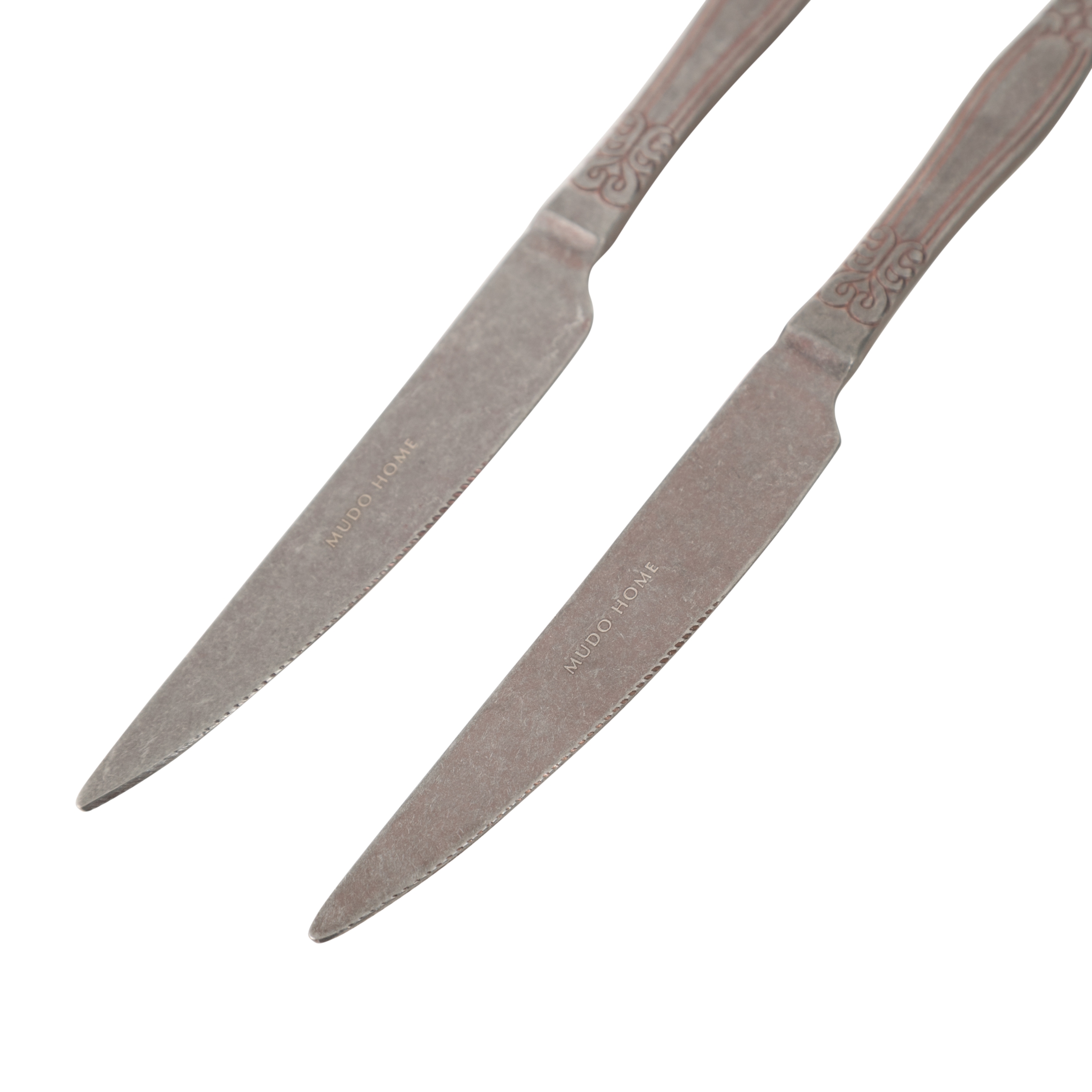 ANTIQUE STEEL GOLD YEMEK BIÇAĞI 2 Lİ SET