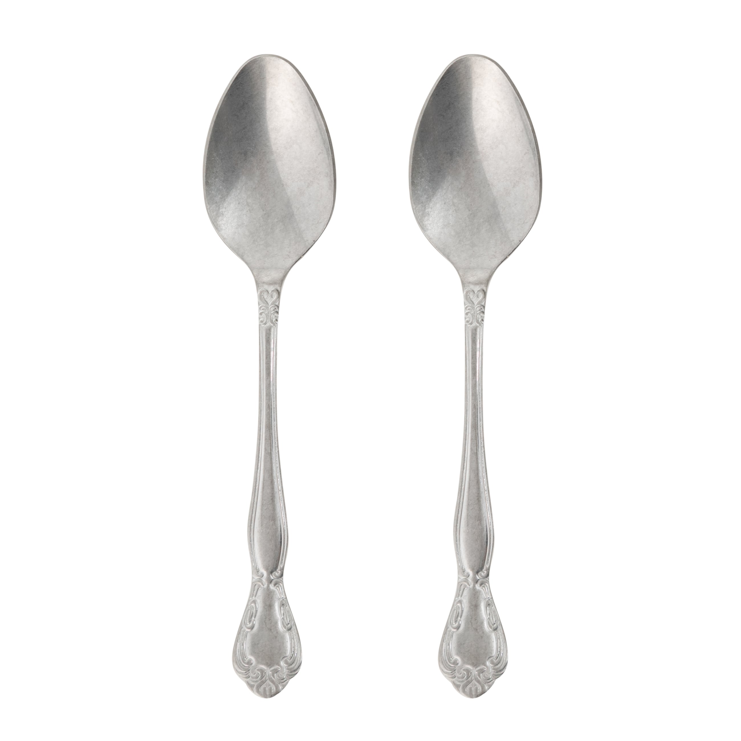 ANTIQUE STEEL YEMEK KAŞIĞI 2 Lİ SET