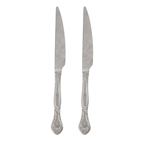 ANTIQUE STEEL YEMEK BIÇAĞI 2 Lİ SET