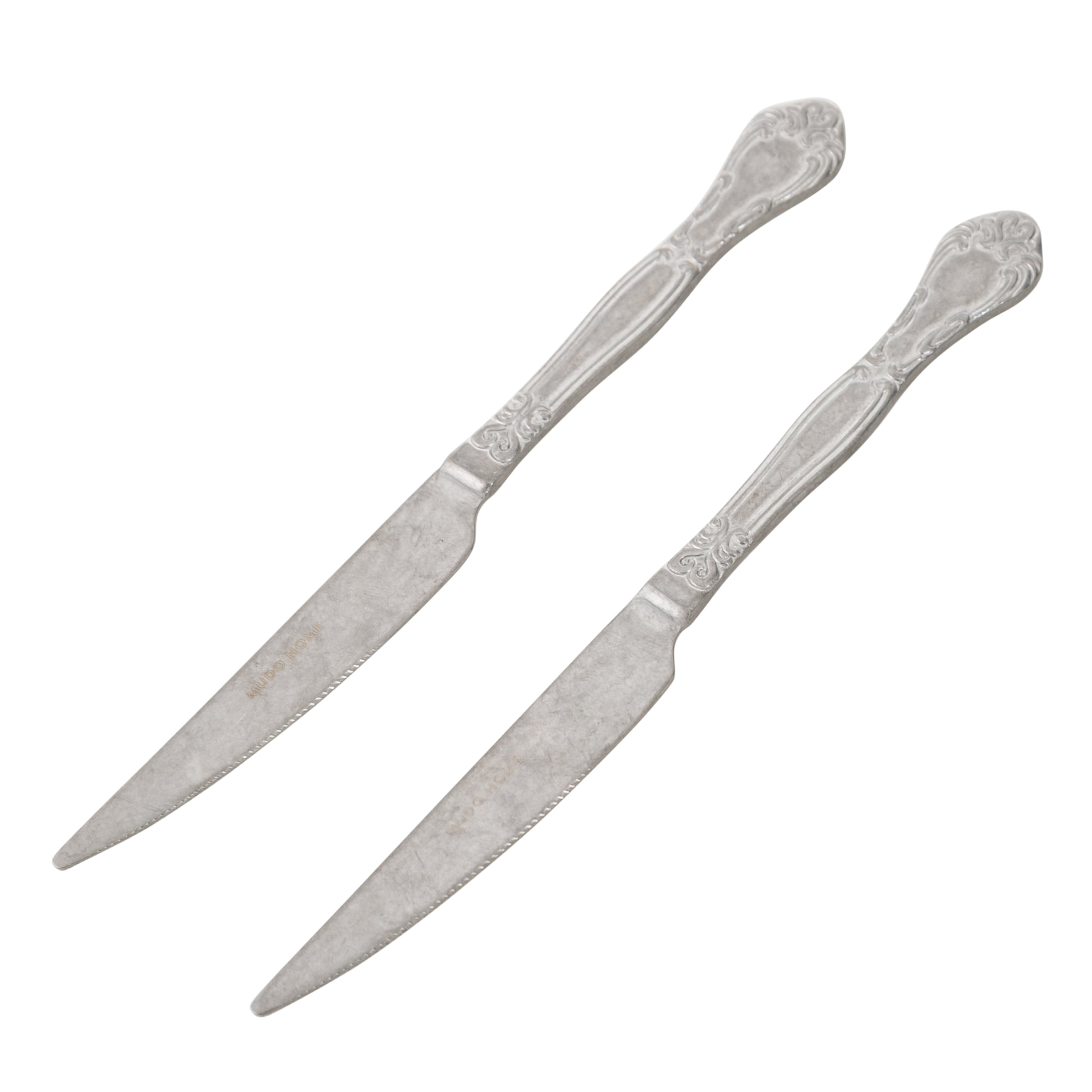ANTIQUE STEEL YEMEK BIÇAĞI 2 Lİ SET