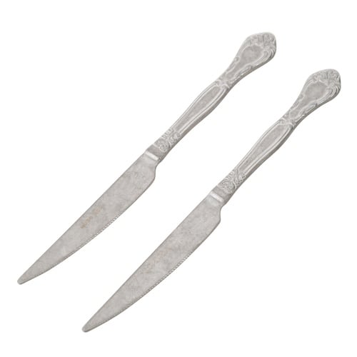 ANTIQUE STEEL YEMEK BIÇAĞI 2 Lİ SET