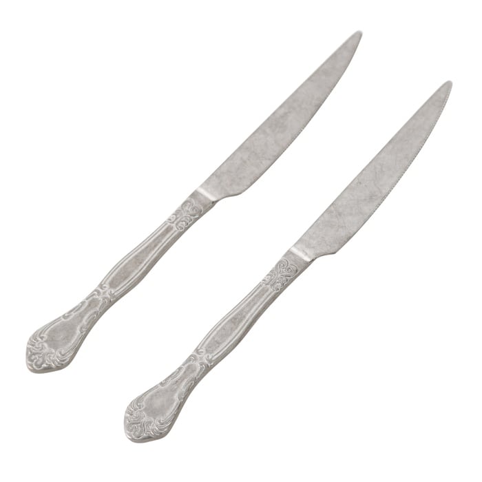 ANTIQUE STEEL YEMEK BIÇAĞI 2 Lİ SET