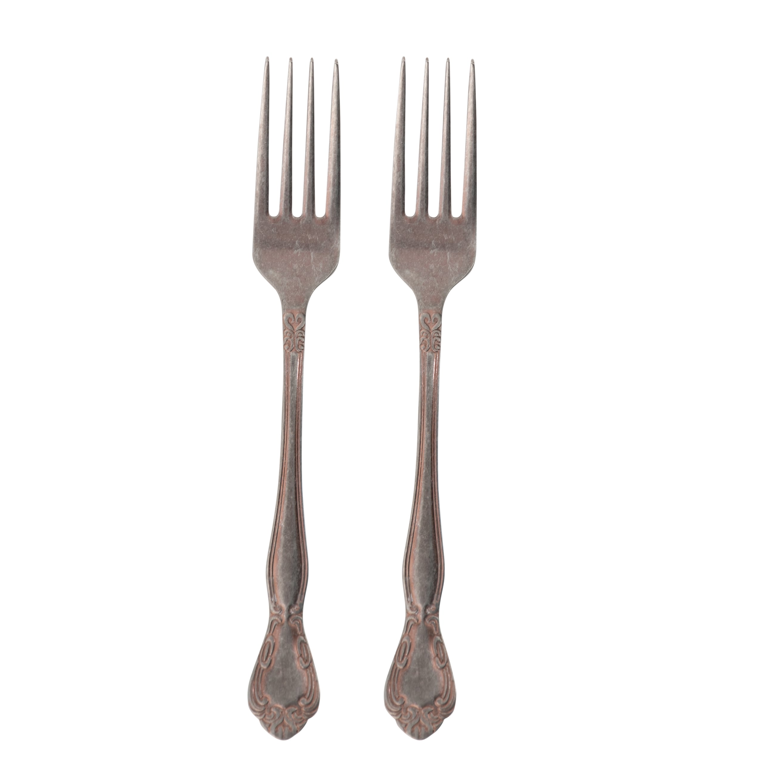 ANTIQUE STEEL GOLD TATLI ÇATALI 2 Lİ SET