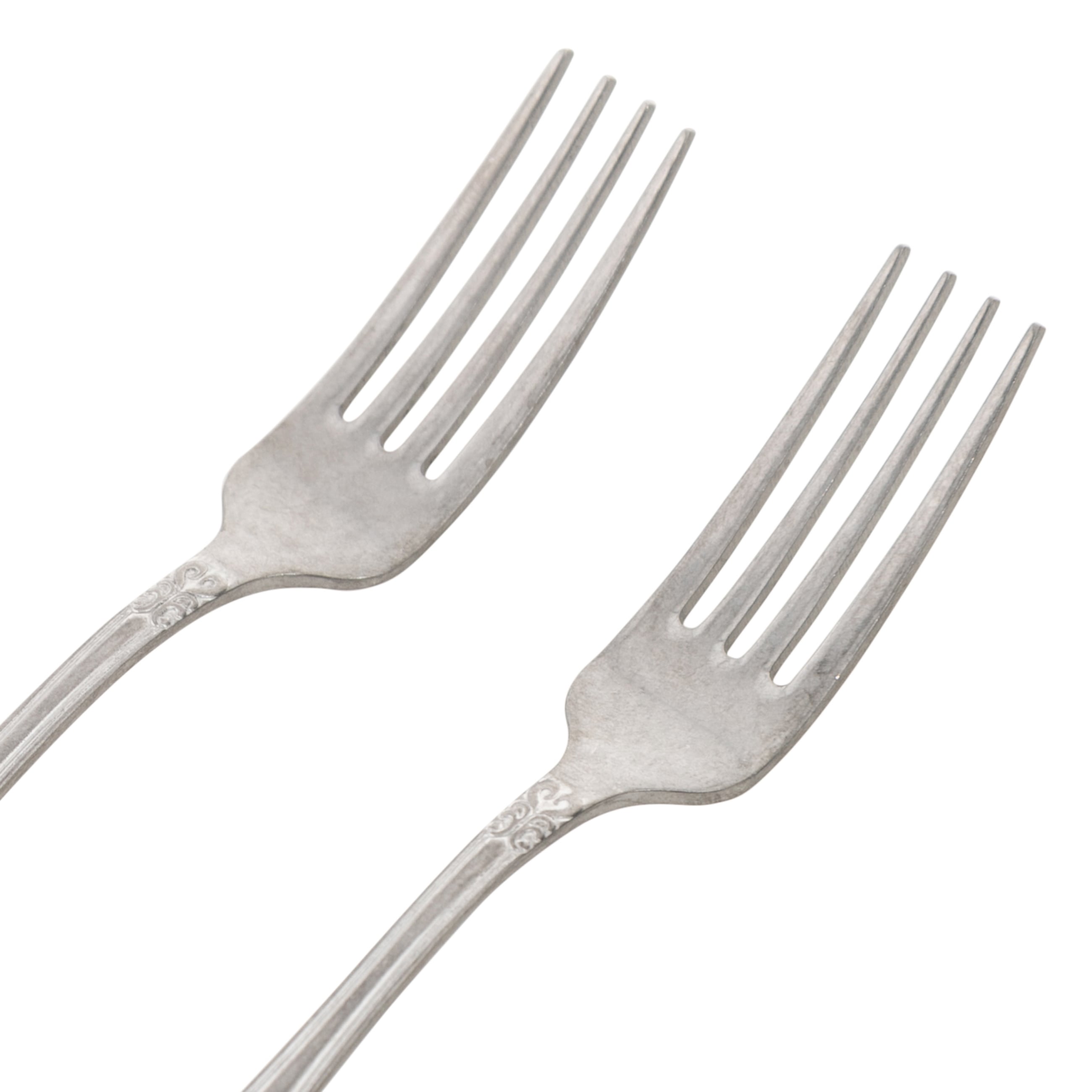 ANTIQUE STEEL TATLI ÇATALI 2 Lİ SET