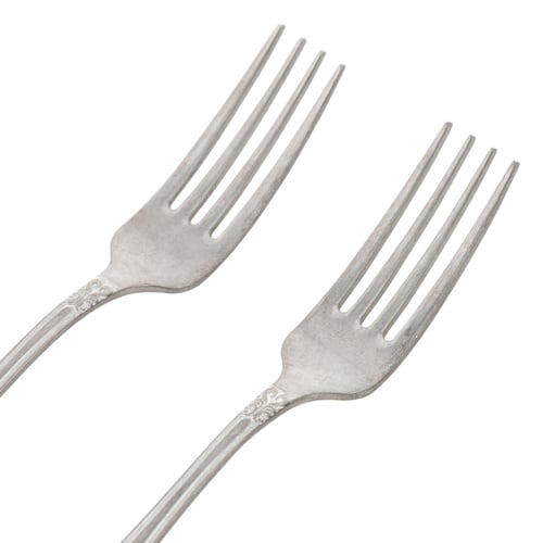 ANTIQUE STEEL TATLI ÇATALI 2 Lİ SET