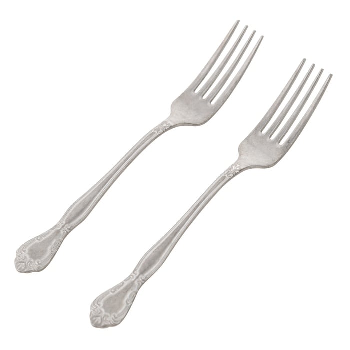 ANTIQUE STEEL TATLI ÇATALI 2 Lİ SET