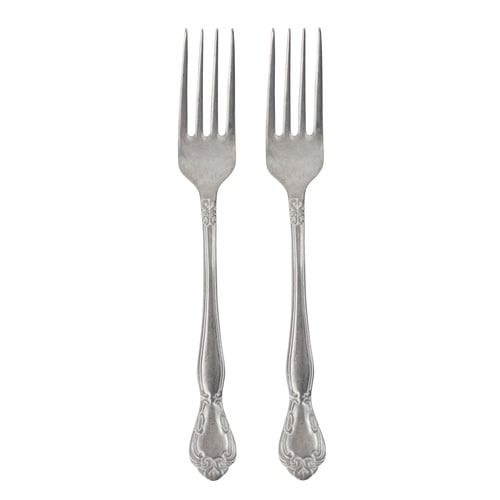 ANTIQUE STEEL TATLI ÇATALI 2 Lİ SET
