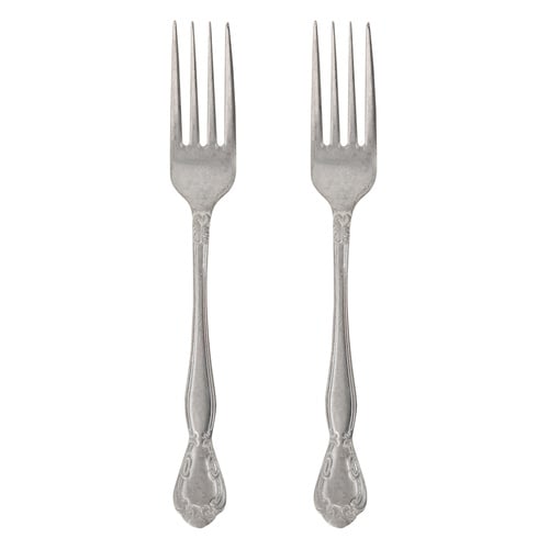 ANTIQUE STEEL YEMEK ÇATALI 2 Lİ SET