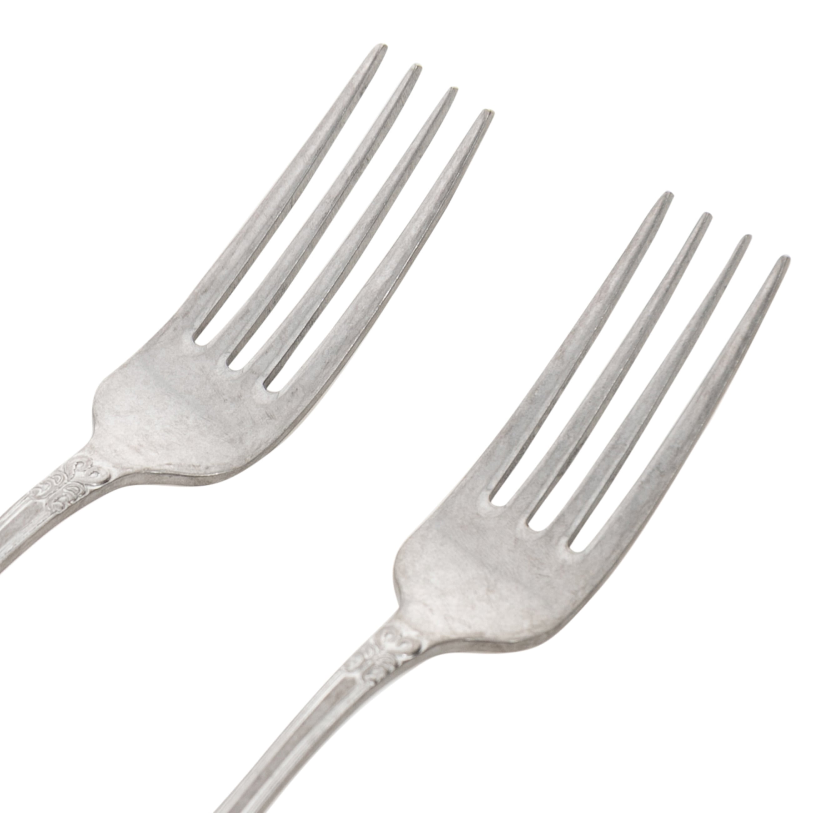 ANTIQUE STEEL YEMEK ÇATALI 2 Lİ SET