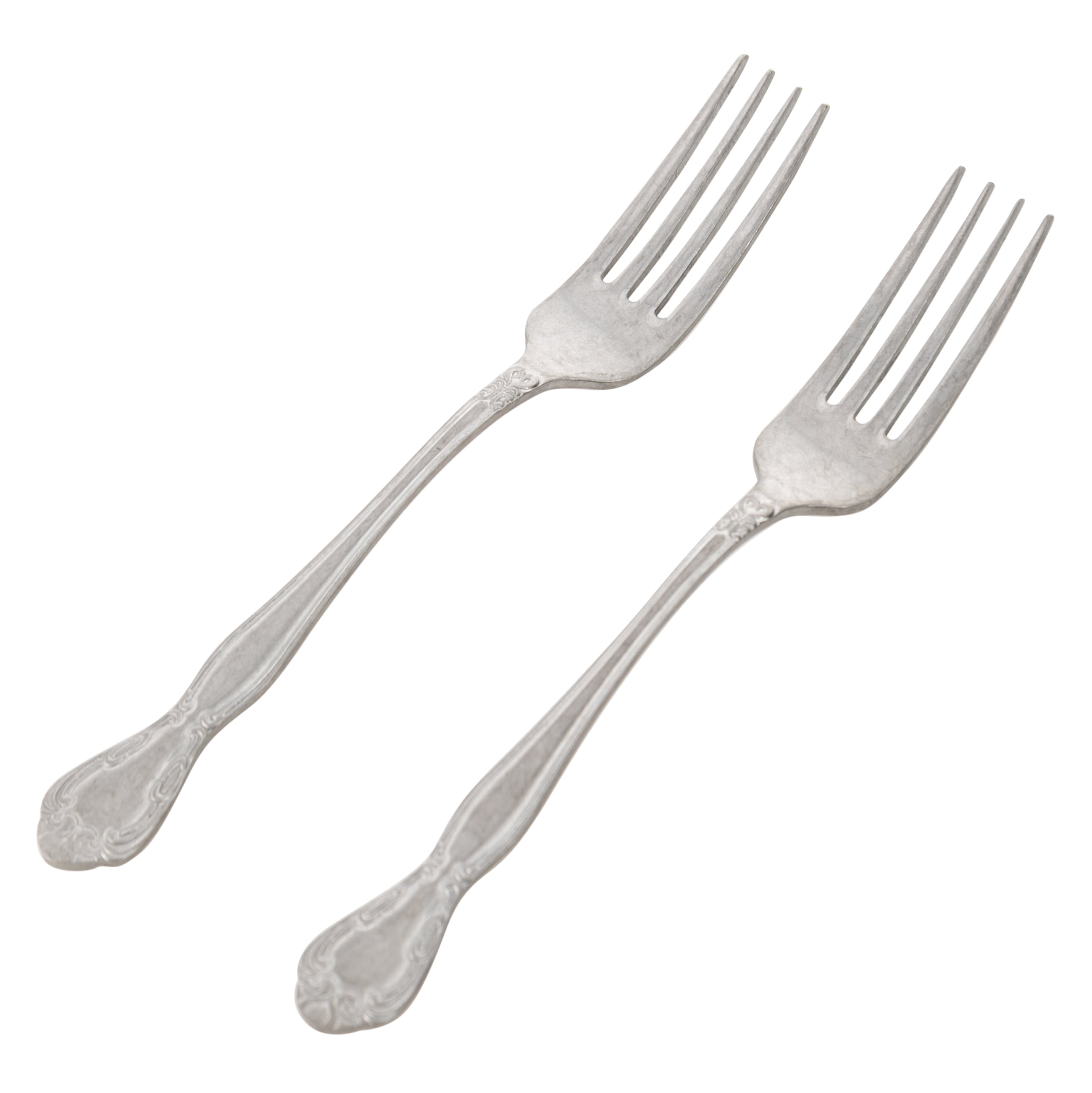 ANTIQUE STEEL YEMEK ÇATALI 2 Lİ SET