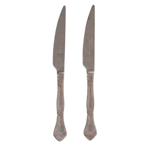 ANTIQUE STEEL GOLD TATLI  BIÇAĞI 2 Lİ SET