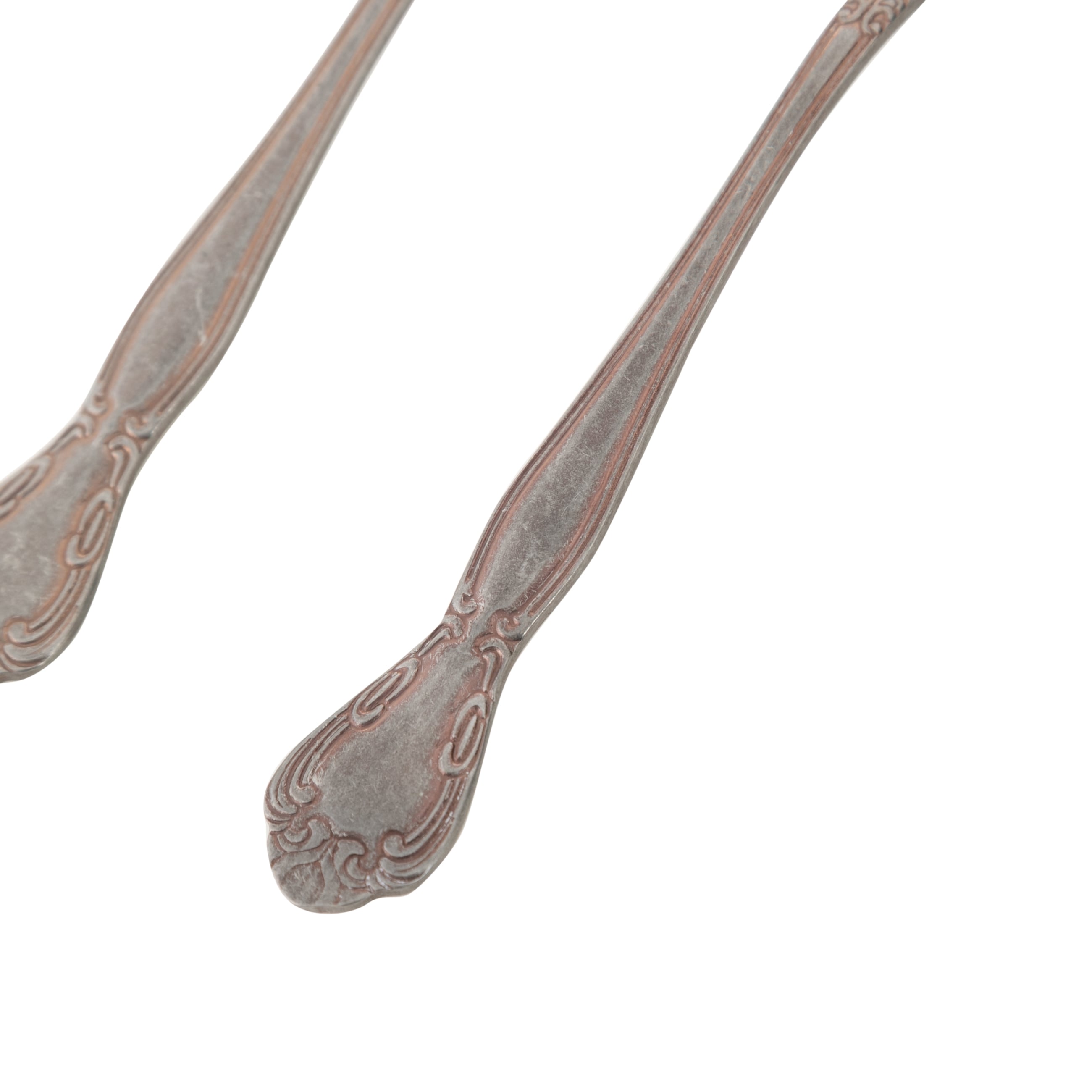 ANTIQUE STEEL GOLD YEMEK ÇATALI 2 Lİ SET