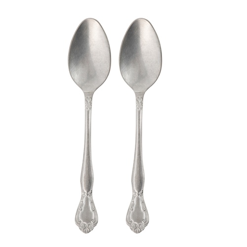 ANTIQUE STEEL TATLI KAŞIĞI 2 Lİ SET
