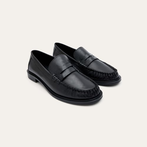 Kadın Siyah Loafer Ayakkabı