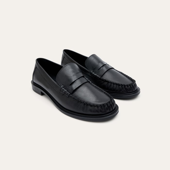 Kadın Siyah Loafer Ayakkabı
