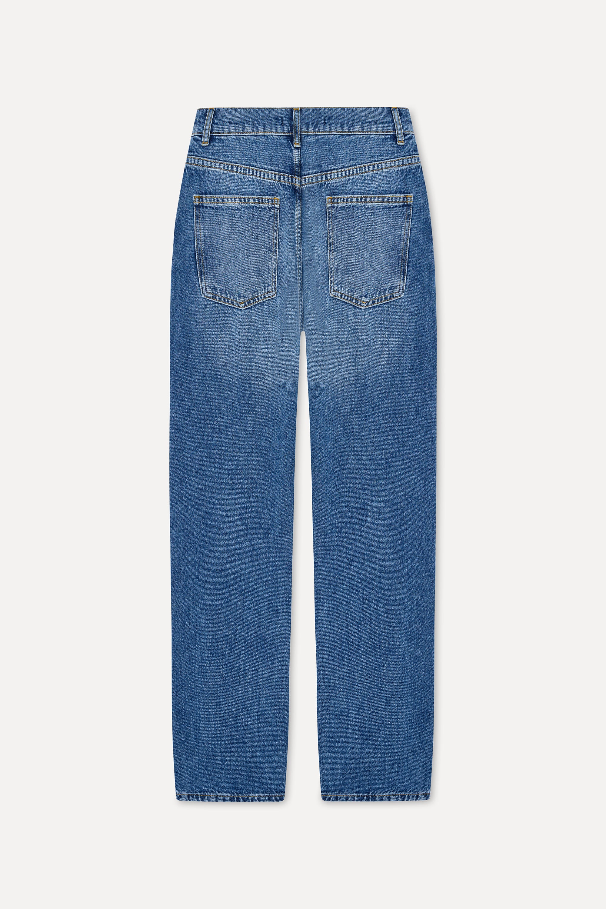 Kadın İndigo Straight Fit Pantolon
