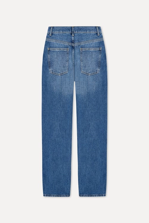Kadın İndigo Straight Fit Pantolon
