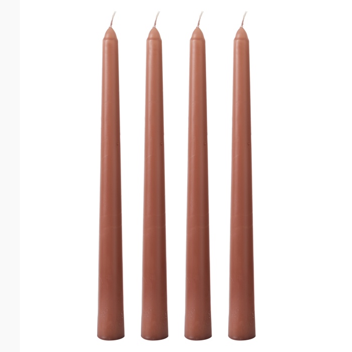 4LÜ ŞAMDAN MUM LATTE 25CM