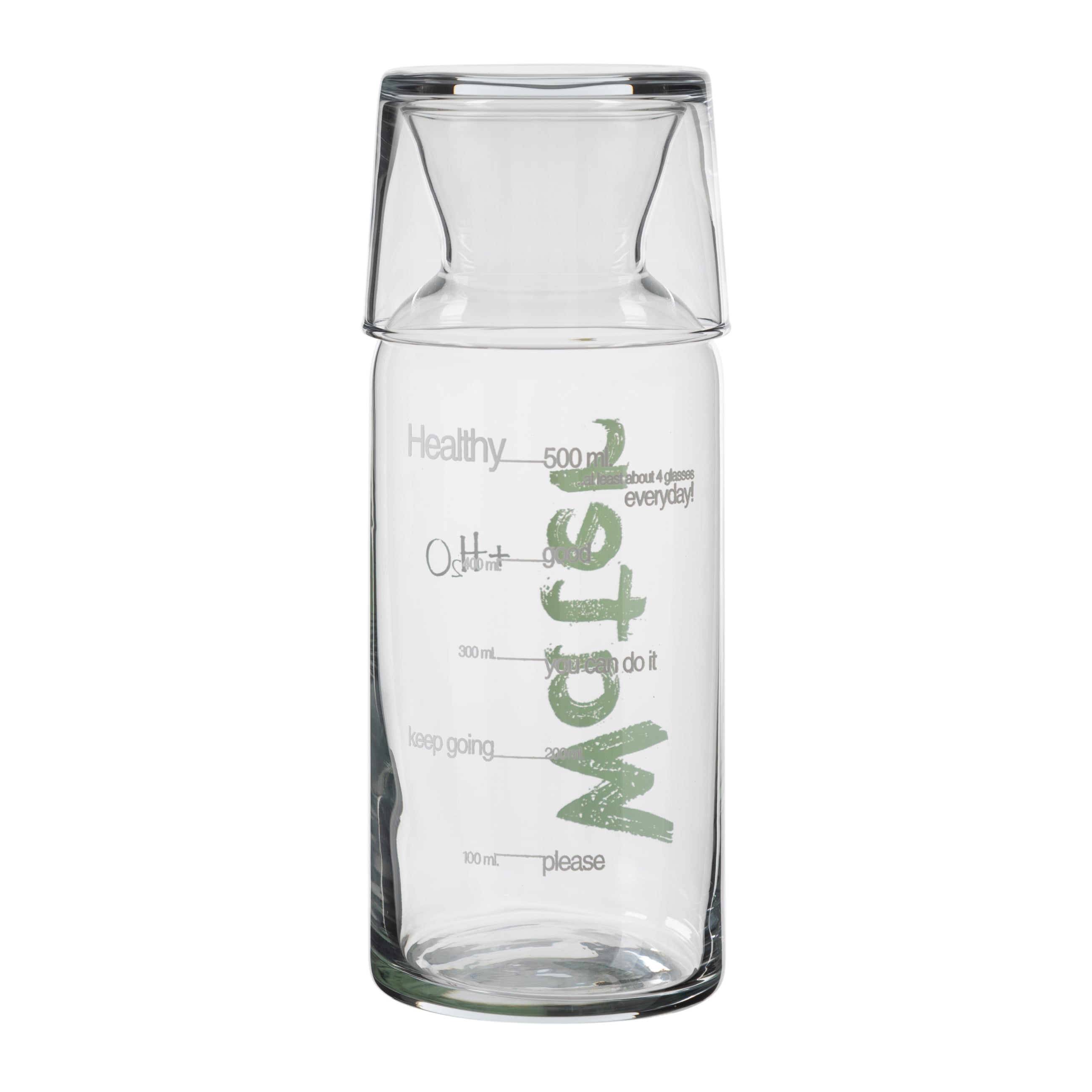 WATER BAŞUCU SÜRAHİ 700ML - YEŞİL