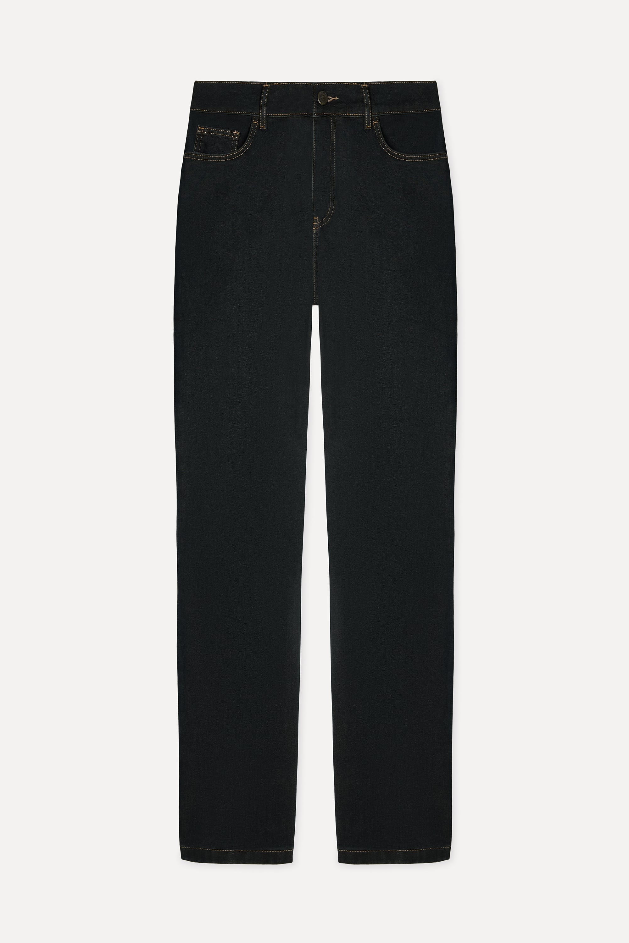 Erkek İndigo Straight Fit Jean Pantolon
