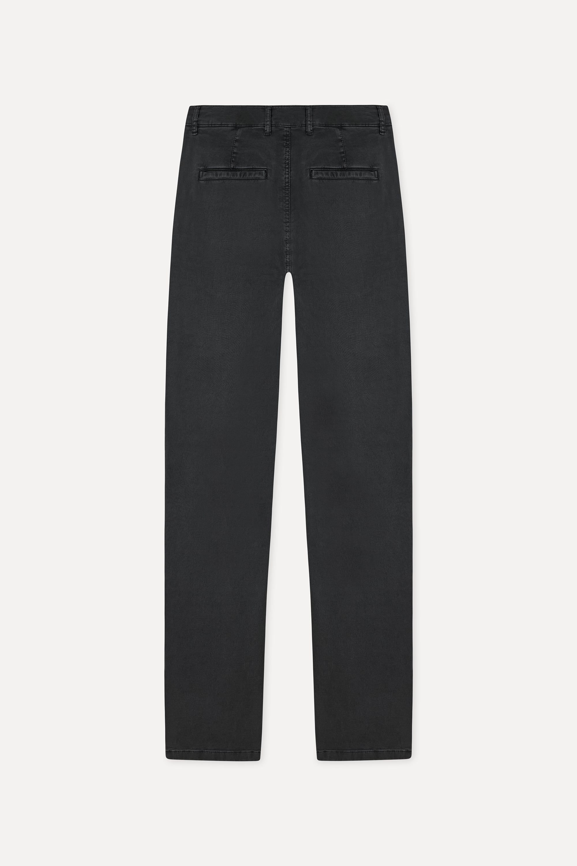 Erkek Antrasit Slim Straight Fit Chino Pantolon
