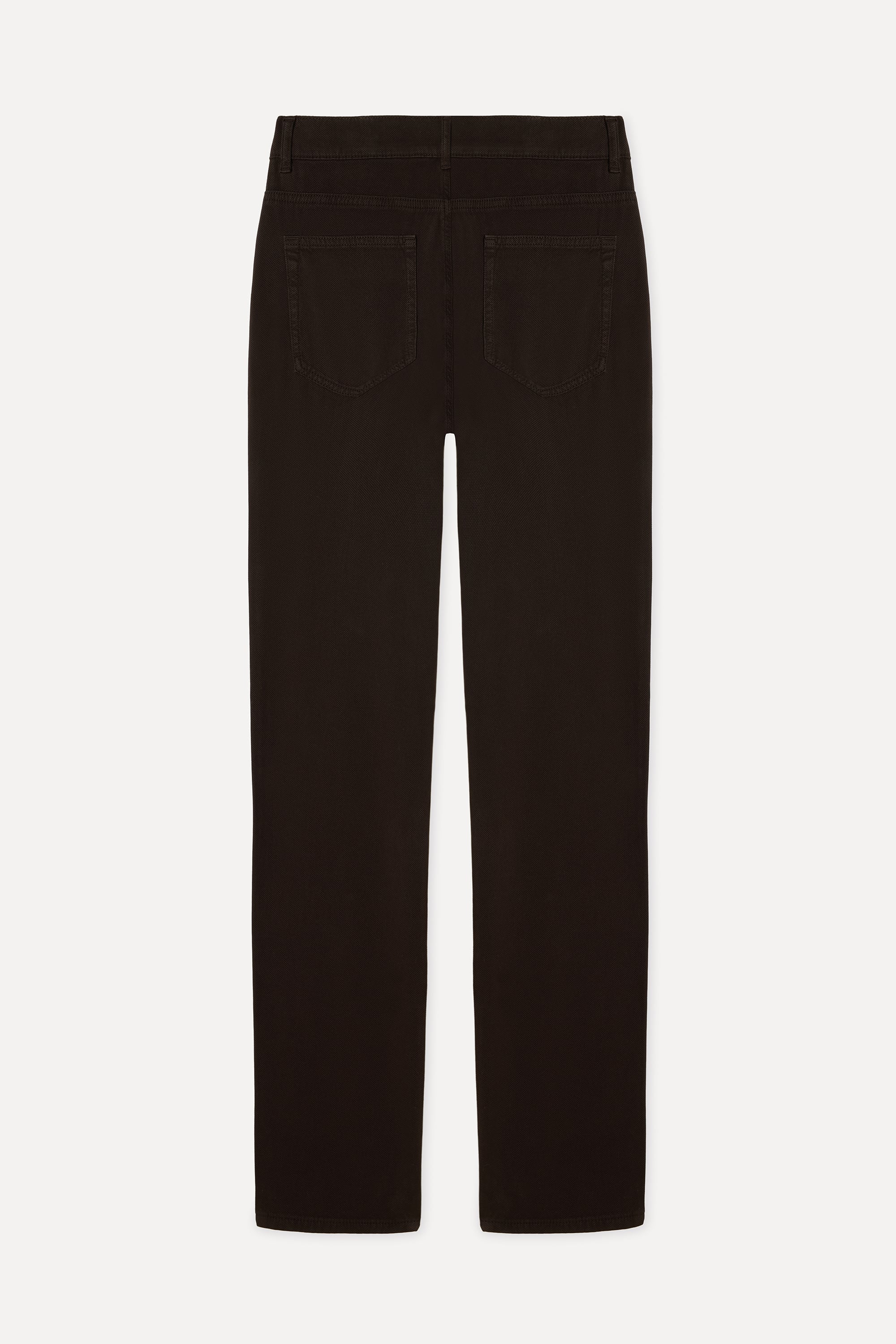 Erkek Kahverengi Slim Straight Fit Pantolon