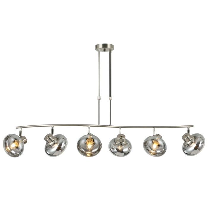 ASTERIA 6'LI SIRALI AVİZE 28X80X120CM