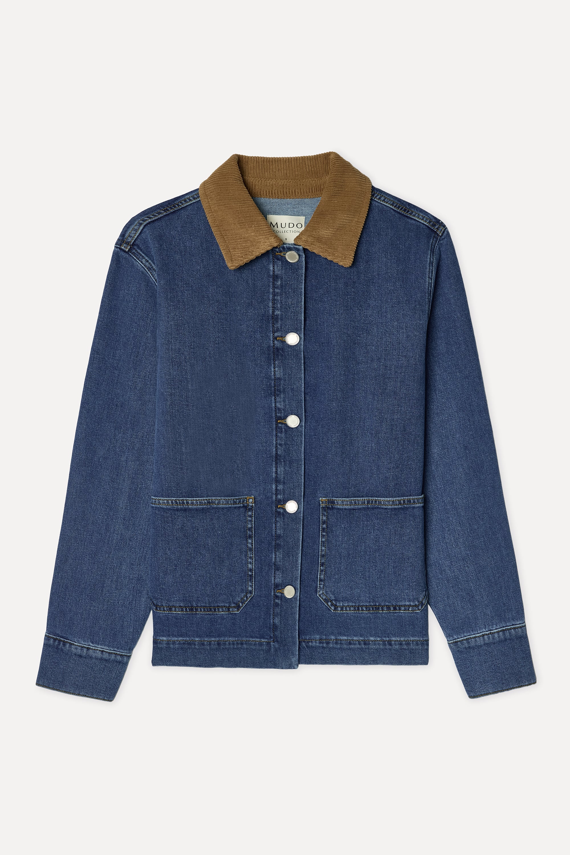 Kadın İndigo Regular Fit Jean Ceket