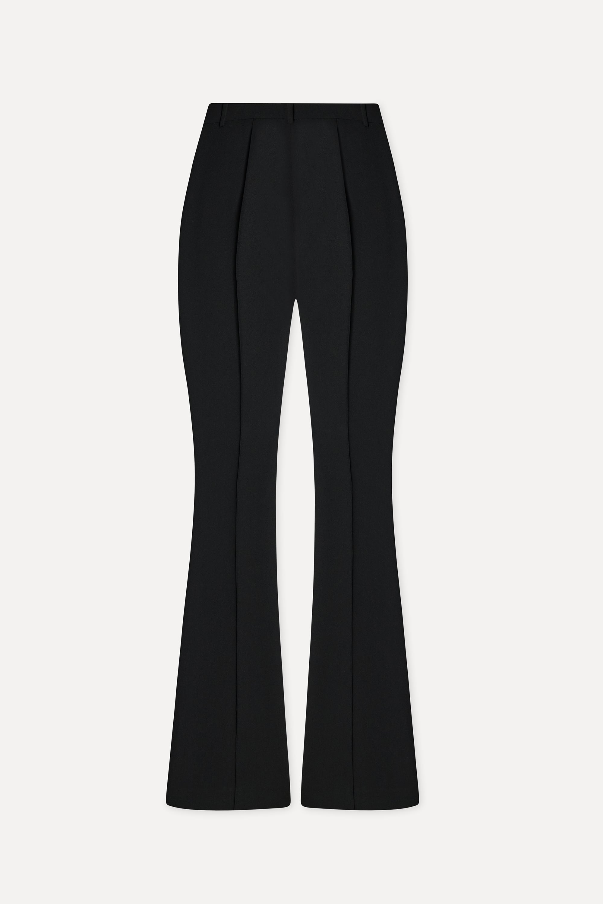 Kadın Siyah Flare Fit Pantolon