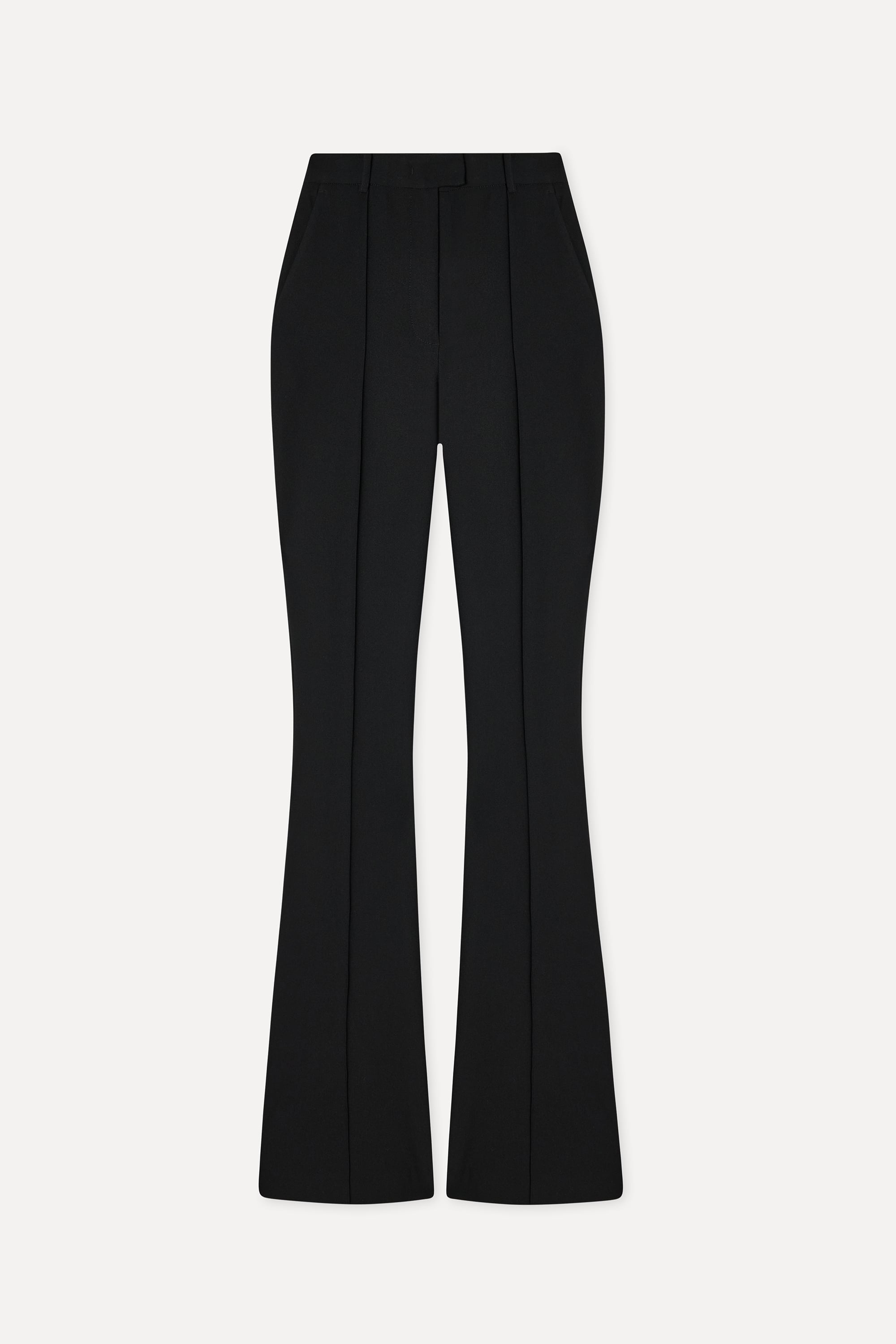 Kadın Siyah Flare Fit Pantolon
