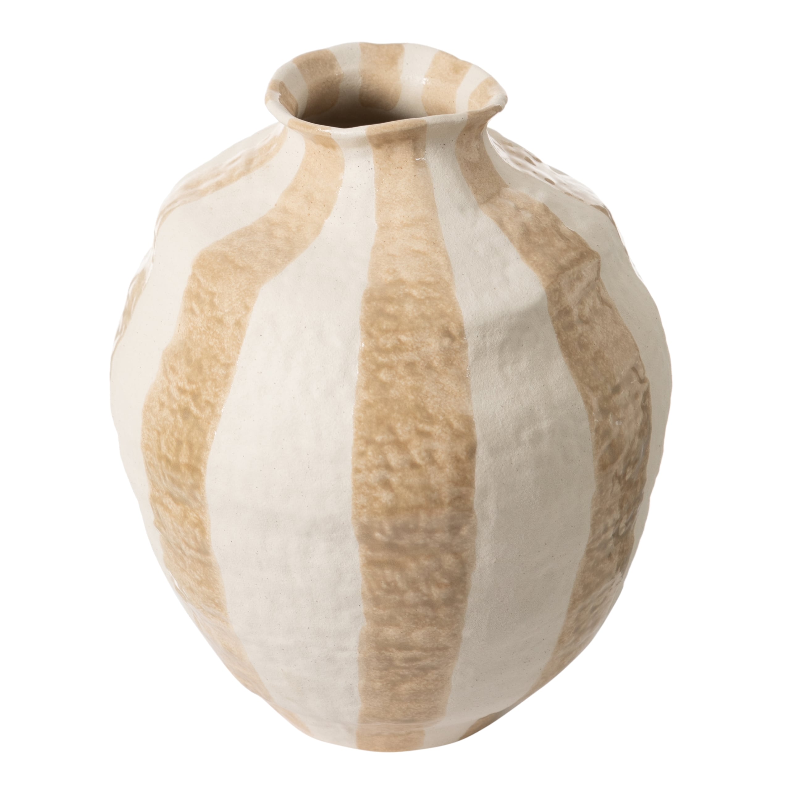 PULSE BEIGE VAZO  26X30 CM